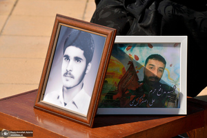 مراسم درختکاری در جوار حرم مطهر امام خمینی (س)