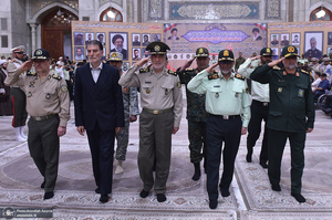 مراسم بزرگداشت حماسه سوم خرداد در حرم امام خمینی (س)