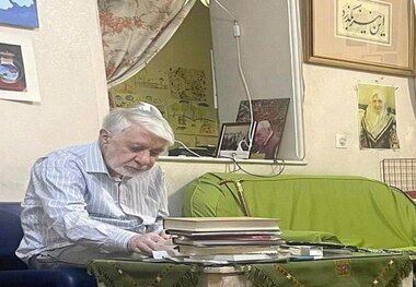 عکس جدید از میرحسین موسوی که دخترش منتشر کرد