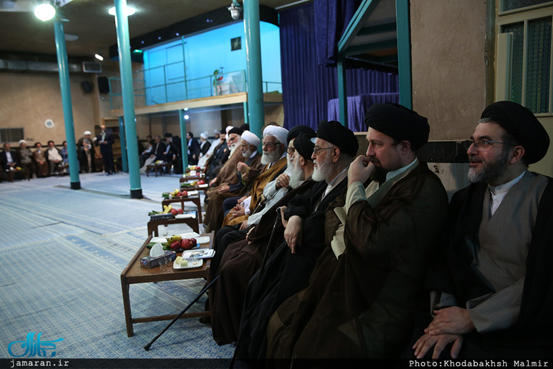 مراسم جشن نیمه شعبان در حسینیه جماران-2