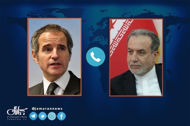 گفت‌وگوی تلفنی وزیر خارجه با مدیرکل آژانس اتمی/ عراقچی، گروسی را در جریان آخرین وضعیت روند مذاکرات غیرمستقیم ایران با آمریکا قرار داد