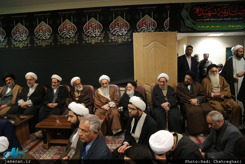 مراسم دومین سالگرد ارتحال آیت الله سید محمد باقر خوانساری(ره) با حضور سید حسن خمینی 