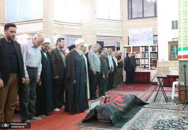 مراسم تشییع حاج حسین مهدیان + تصاویر
