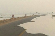 جاده ساحلی گناوه به بوشهر بسته شد
