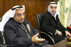 دیدار مزروق فالح الحبینی، رئیس گروه دوستی پارلمانی کویت و ایران با علی کمساری