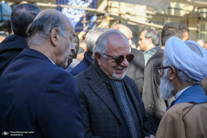 مراسم تشییع و خاکسپاری پیکر اشرف بروجردی