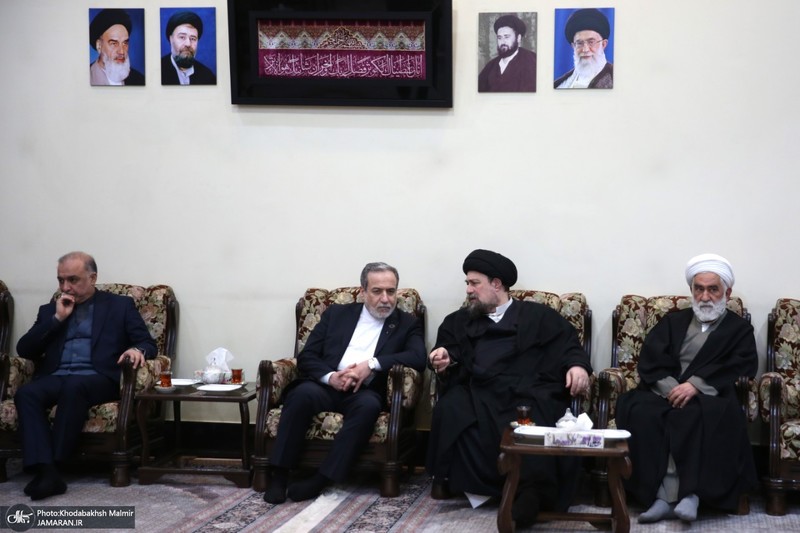 مراسم تجدیدمیثاق وزیر و معاونان وزارت امور خارجه با آرمان‌های امام خمینی