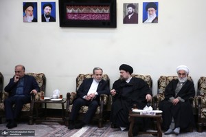 مراسم تجدیدمیثاق وزیر و معاونان وزارت امور خارجه با آرمان‌های امام خمینی