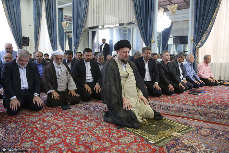 دیدار استاندار تهران و مدیران استان با سید حسن خمینی