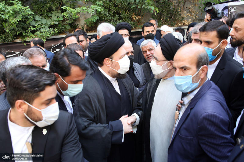 مراسم تشییع پیکر حجت الاسلام و المسلمین سید محمود دعایی از موسسه اطلاعات