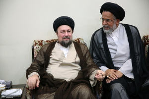 دیدار رئیس جمهور با سید حسن خمینی