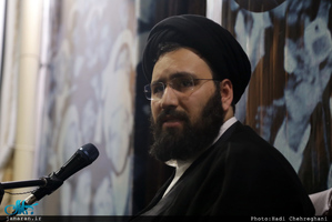 دیدار انجمن اسلامی دانشجویان دانشگاه شهید بهشتی با سید علی خمینی 