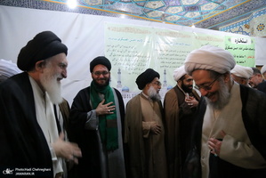 مراسم بزرگداشت آیت الله سیدجعفر خوانساری(ره) با حضور سید حسن خمینی