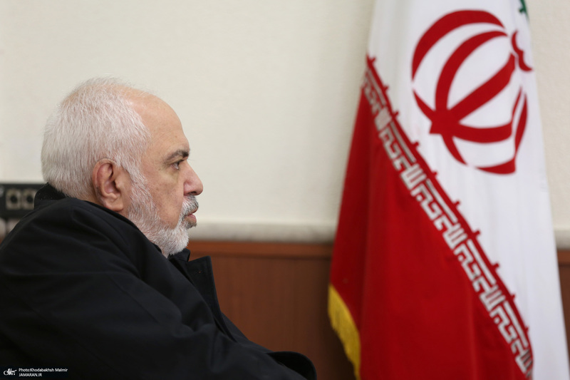 دیدار دکتر ظریف  معاون راهبردی رئیس جمهور و جمعی از مدیران با سید حسن خمینی