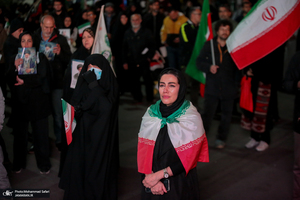 اجتماع حمایت از رزمندگان در مقابله با دشمن آمریکایی - صهیونی در پرند-۱