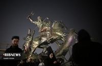 آیین رونمایی از بزرگترین مجسمه اقتباسی ایران (21)