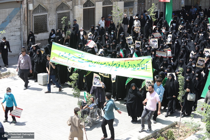 راهپیمایی قیام 15 خرداد در قم‎