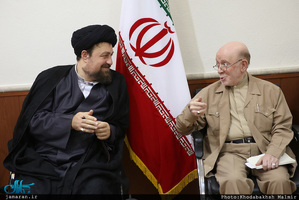 دیدار اعضای شورای مرکزی حزب موتلفه اسلامی با سید حسن خمینی 