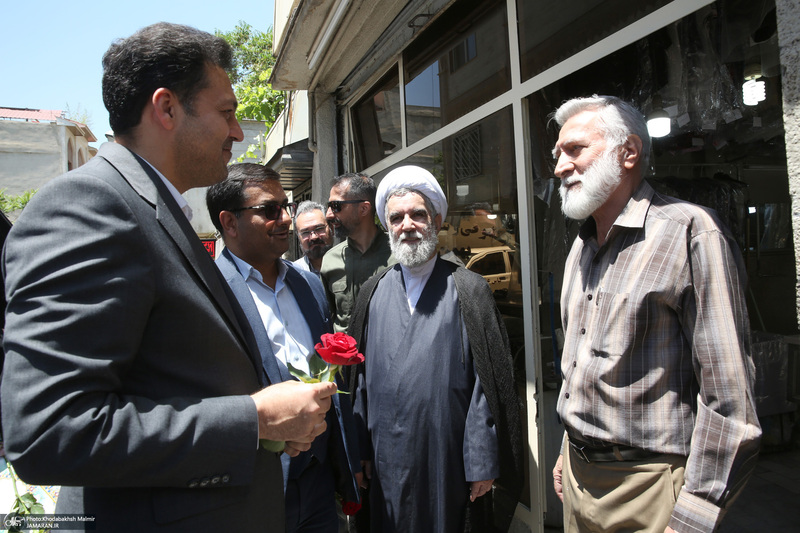 مراسم «کوچه آفتاب» در جماران - 2