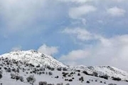 ارتفاع برف در منطقه کوهستانی سالند دزفول به نیم متر رسید