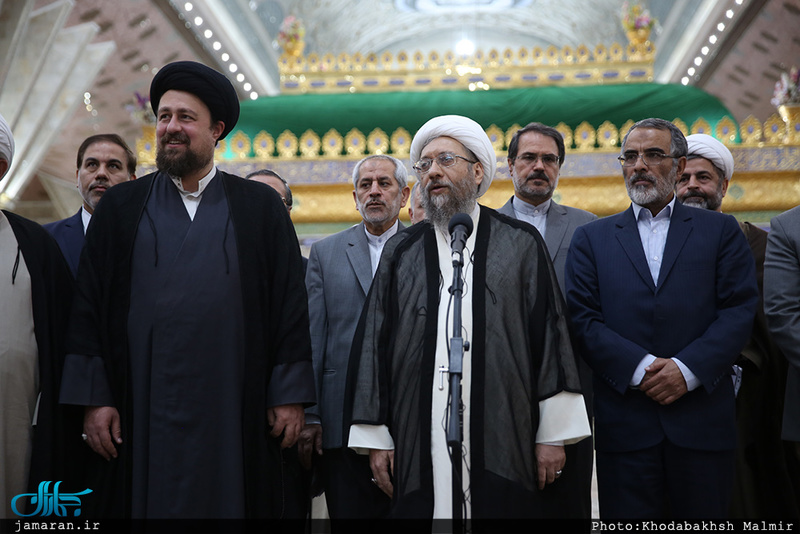 تجدید میثاق مسئولان عالی قضایی با آرمان های امام راحل؛ 