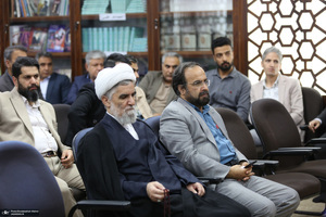 دیدار نوروزی رئیس موسسه تنظیم و نشر آثار امام خمینی (س) با کارکنان این موسسه