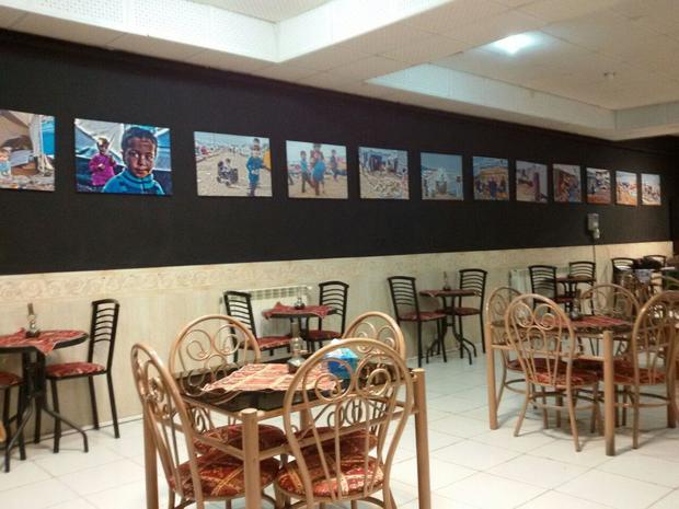 نمایشگاه عکس آوارگان شنگال و کوبانی در سنندج دایر شد