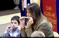 کودکانه ملانیا ترامپ