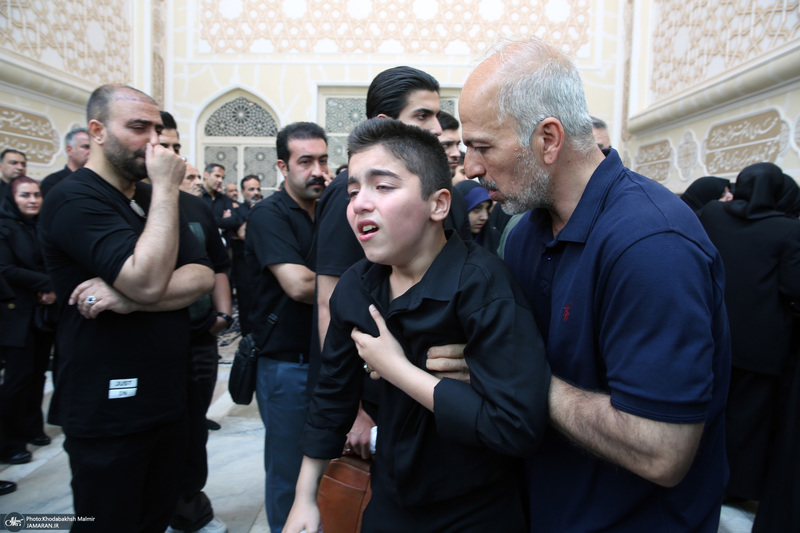 نماز و تشییع حاج علی اکبرشفیعی در حرم مطهر امام خمینی (س)