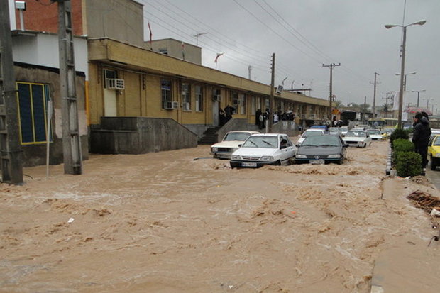  سد محمدآباد جهرم شکسته شد
