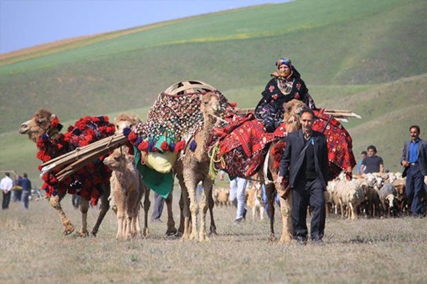 استقرار گروه کنترل کوچ بهاره عشایر در سروستان فارس