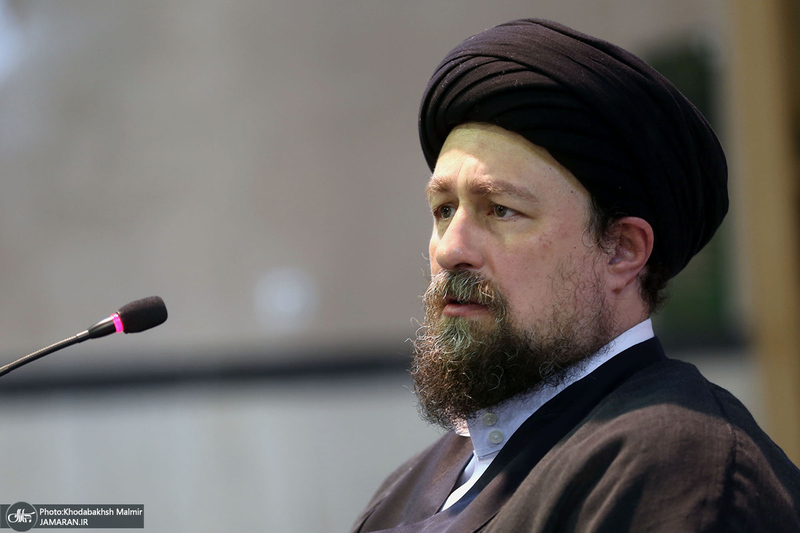دیدار جمعی از جانبازان واقعه هفتم تیر با سید حسن خمینی