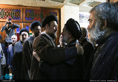 مراسم ختم مادر حجت الاسلام و المسلمین محتشمی پور در مسجد نور-1