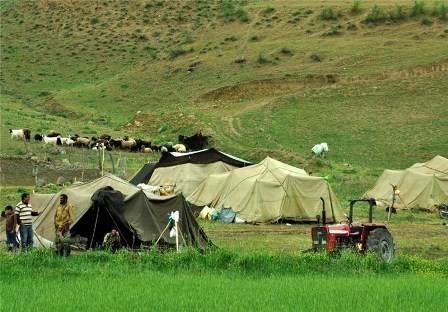 کوچ بهاره عشایر خمین و دلیجان در مناطق ییلاقی آغاز شد