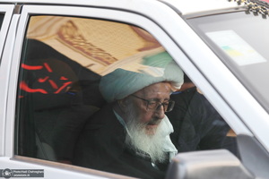 مراسم عزاداری شهادت حضرت علی(ع) با حضور آیت الله العظمی وحید خراسانی