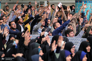 دیدار رمضانی دانشجویان با رهبر معظم انقلاب