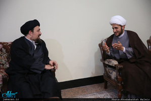 دیدار جمعی از جوانان ترکیه ای اتحادیه جهانی تقریب نهاد جوانان با سید حسن خمینی 