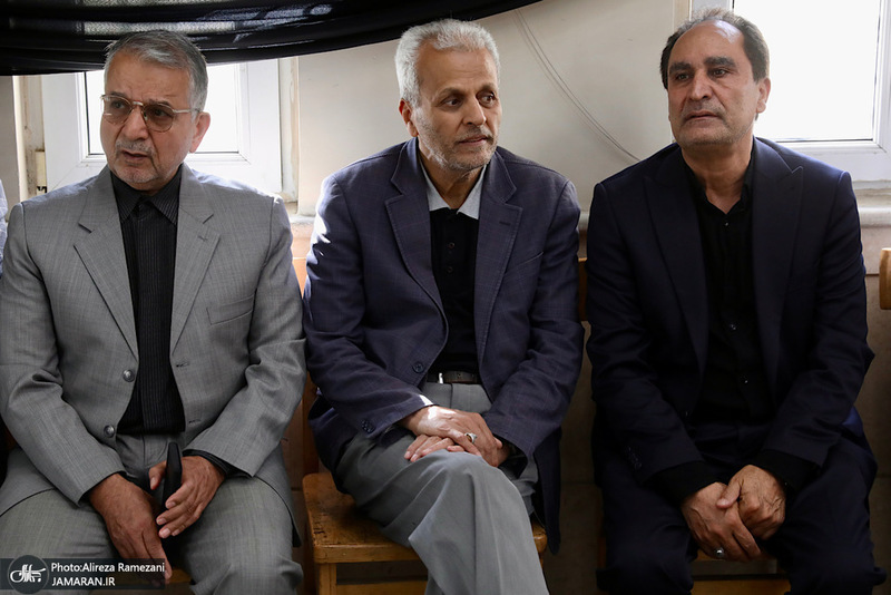 مراسم تشييع پيكر احمد توكلى