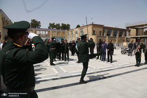 مراسم تشییع پیکر شهیدان سردار حسین سلامی و مسعود شانه ای