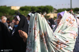 نماز عید سعید فطر در حرم عبدالعظیم حسنی(ع)