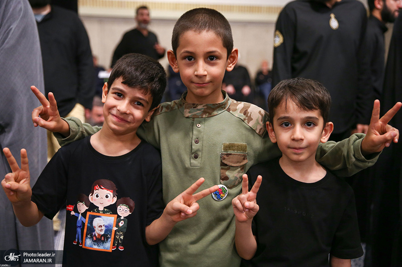 مراسم عزاداری شهادت امام رضا (ع) در حسینیه امام خمینی