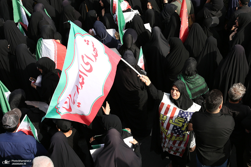 مراسم تشییع شهدای جنگ تحمیلی رژیم صهیونیستی در تهران-5