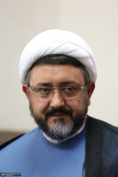 دیدار سرپرست موسسه تنظیم و نشر آثار امام خمینی(س) با مدیر حوزه علمیه خراسان / سید مصباح عاملی