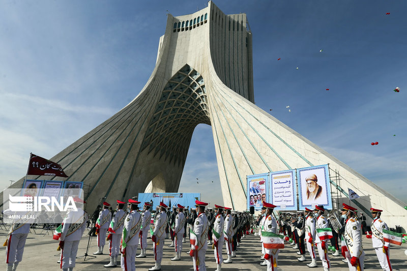 راهپیمایی 22 بهمن در تهران -1