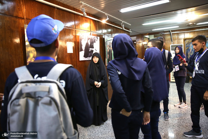 بازدید جمعی از دانش آموزان و معلمان کشور ونزوئلا‎‎ از جماران