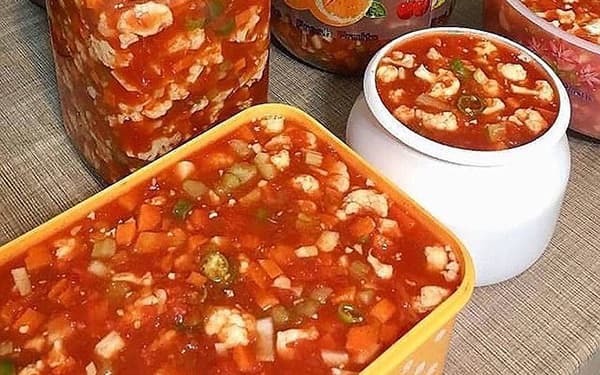 طرز تهیه ترشی لیته گوجه فرنگی 