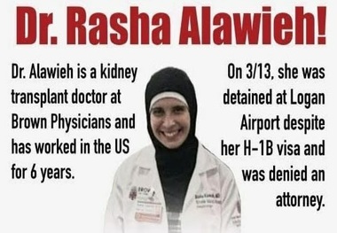 اخراج پزشک لبنانی از آمریکا به دلیل همدردی با مردم لبنان! + عکس