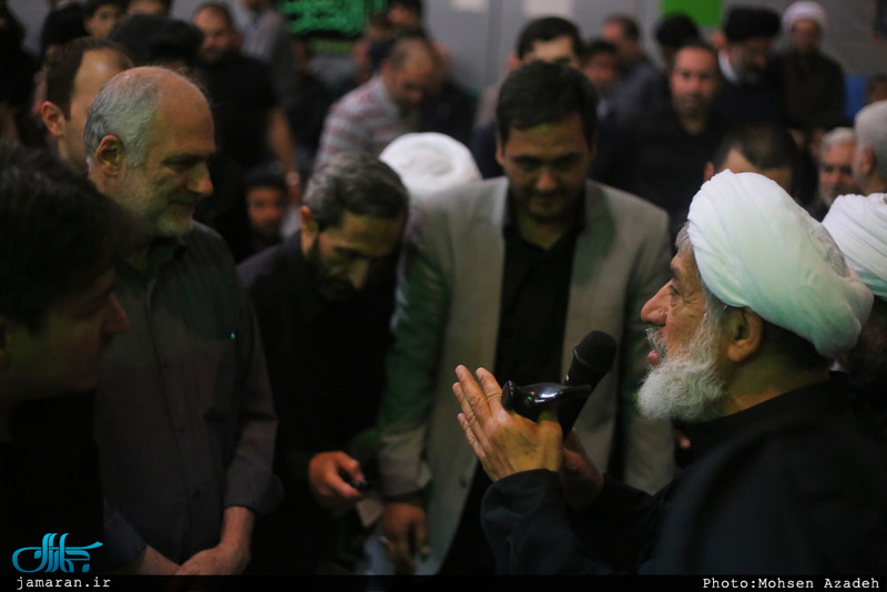 مراسم احیای شب بیست و یکم ماه مبارک رمضان در محضر استاد امجد