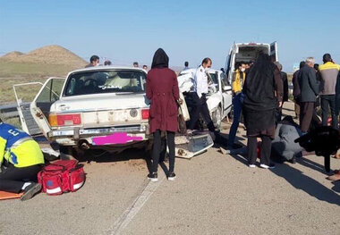 تصادف در چهارمحال و بختیاری ۵ مصدوم بر جای گذاشت