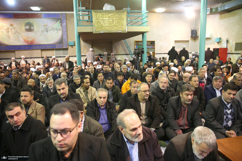 مراسم سالگرد رحلت آیت‌الله سید محمد موسوی بجنوردی در حسینیه جماران  -1